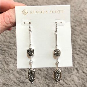 New! Kendra Scott Hanging Drusy Earrings